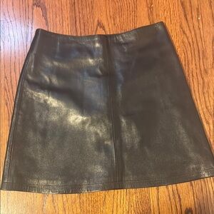 Agnes B Black A-Line Mini Skirt Night Out
